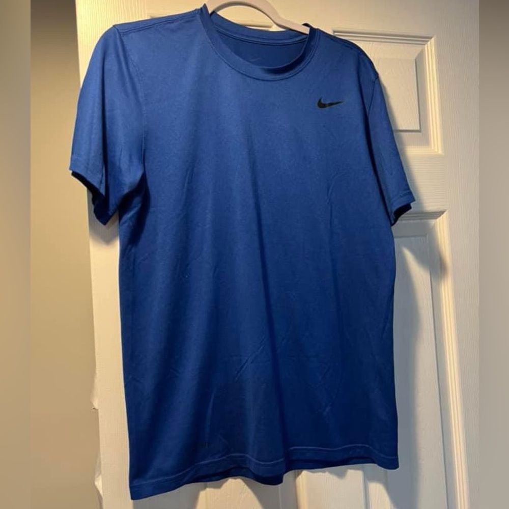 Nike dri-fit blue tshirt